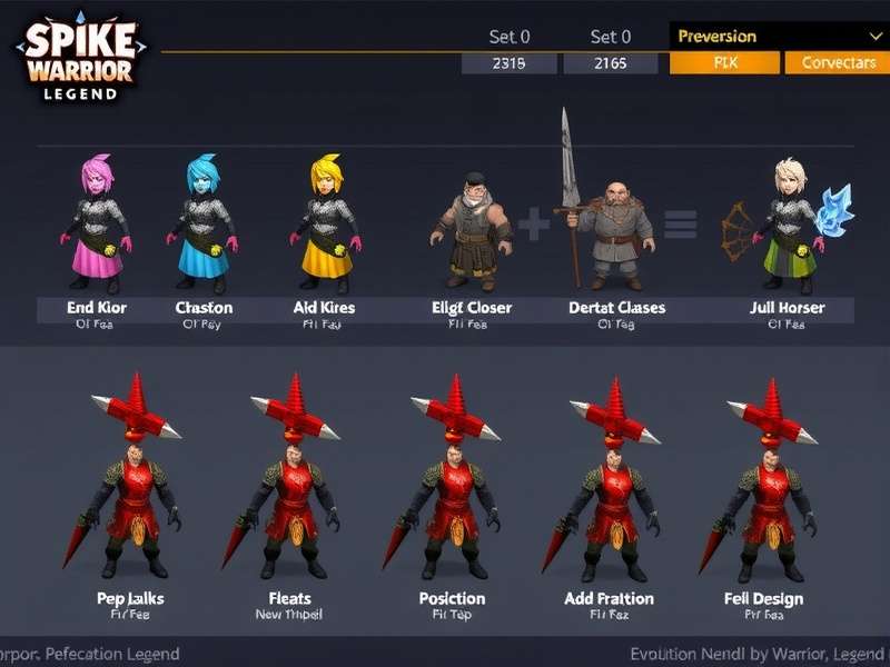 Spike Warrior Legend strategy guide infographic