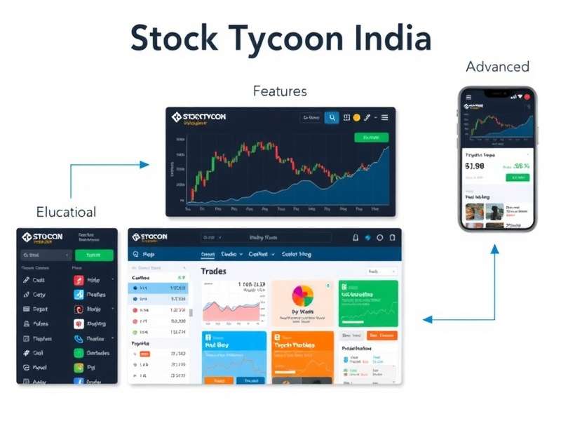 Stock Tycoon India Pro Educational Resources Educational resources within Stock Tycoon India Pro showing tutorial interface