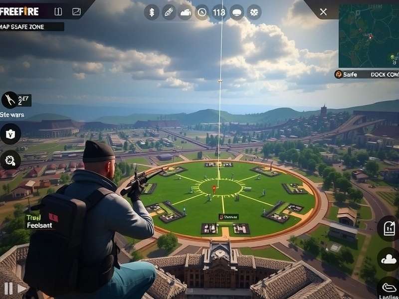 Free Fire Battle Dynamo map and safe zone mechanics