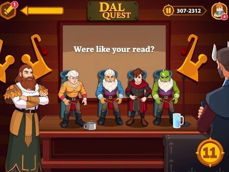 Dal Quest Hero Characters Dal Quest Hero character lineup showing main protagonists
