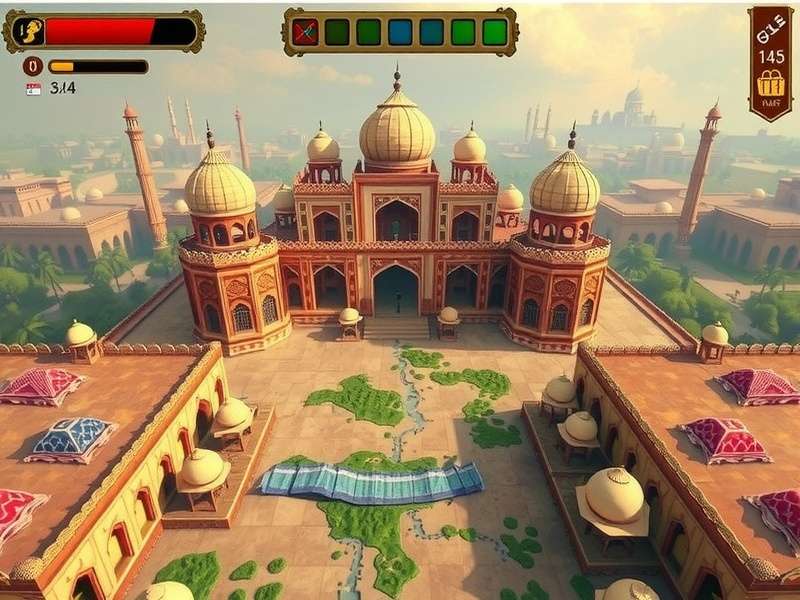 Historical Mughal Empire Territories Mughal Empire Map in Mughal Marvels