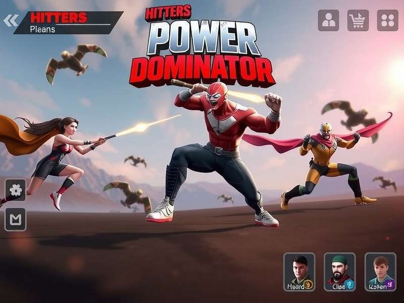 Hitters Power Dominator Game Interface