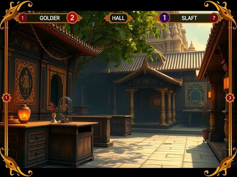 Narrative Sequence in Golden Temple Secrets Golden Temple Secrets Story Cutscene