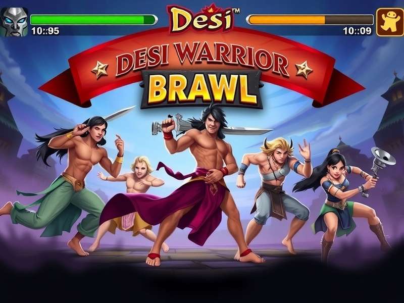 Desi Warrior Brawl Gameplay Screenshot