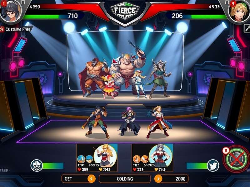 Fierce Challengers character abilities showcase