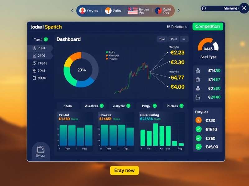 Financial Analytics in Swadeshi Business Mogul Swadeshi Business Mogul financial dashboard and analytics