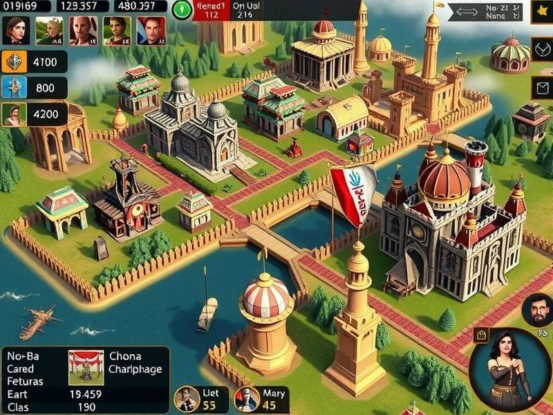 Empire Ascendance battle strategy showing unit formations and terrain advantages