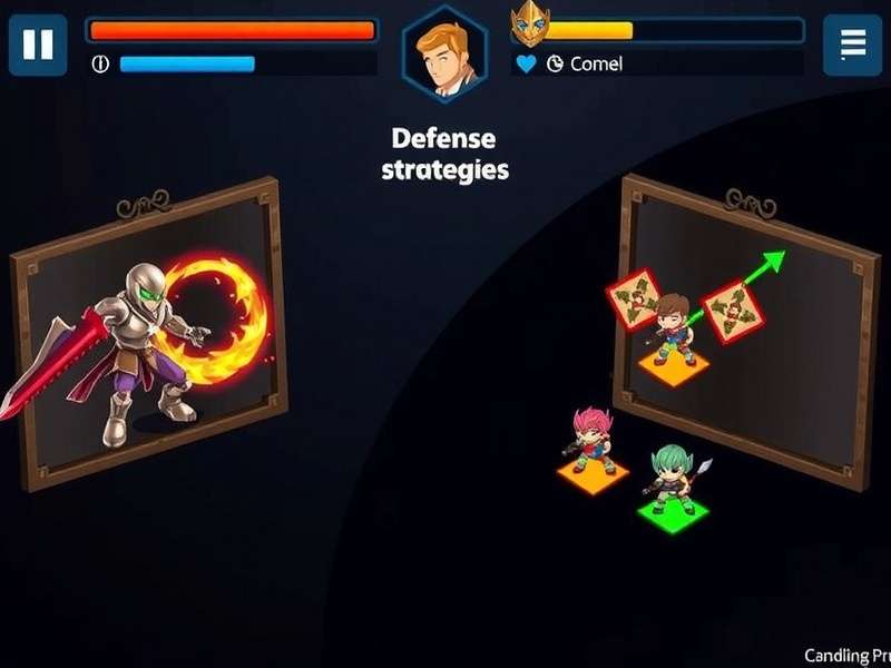 Candolim Defenders Super Pro gameplay screenshot showing defense strategies