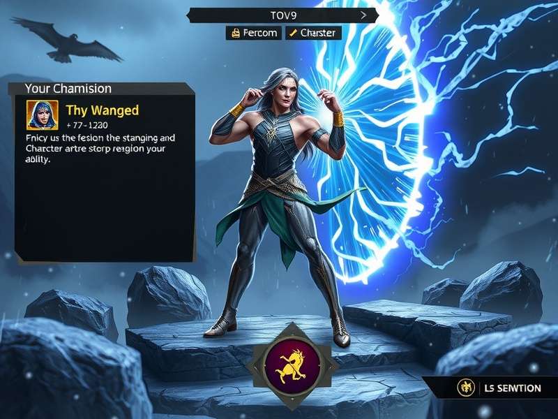 Rainstorm Ruler Champion character ability showcase