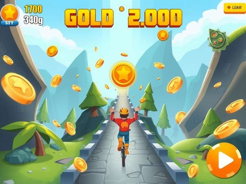 Speed Gold Adventure gold collection interface
