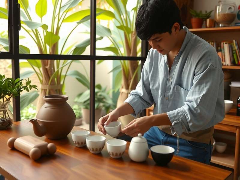 Aromatic Tea Crafter gameplay showing tea preparation