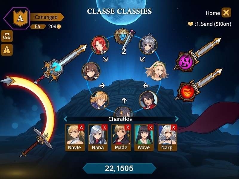 Dominion Mace Vanguard battle scene showing character classes