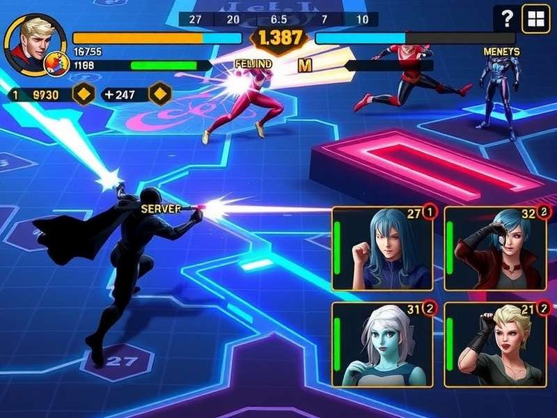 Marvel Mace Virtuoso strategy map showing enemy positions