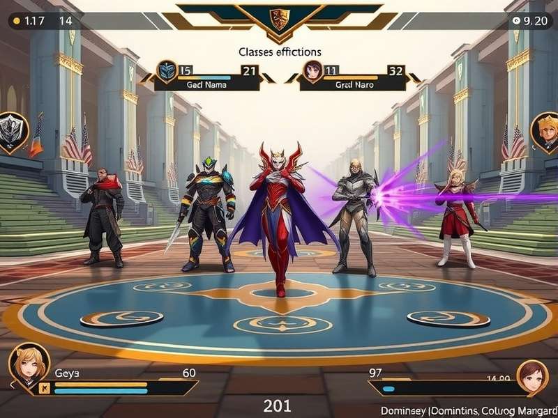 Dominion Mace Vanguard character customization interface