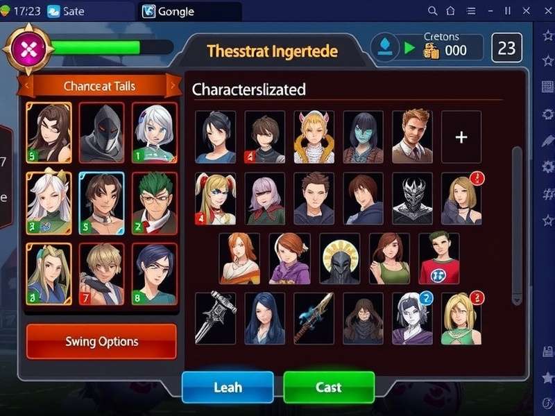 Indore Champion Chasers character customization screen