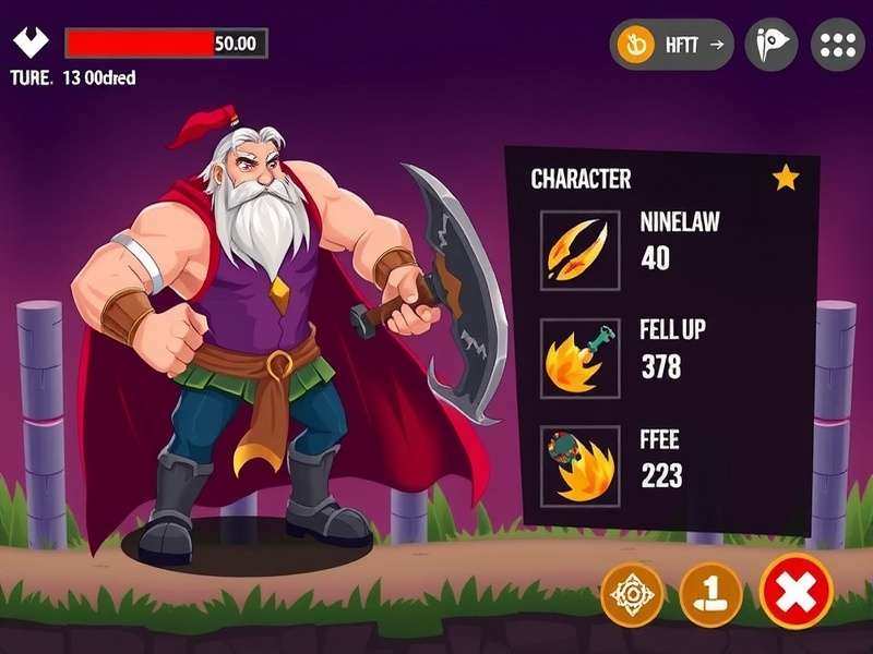 Mace Battle Beast gameplay screenshot showing character combat