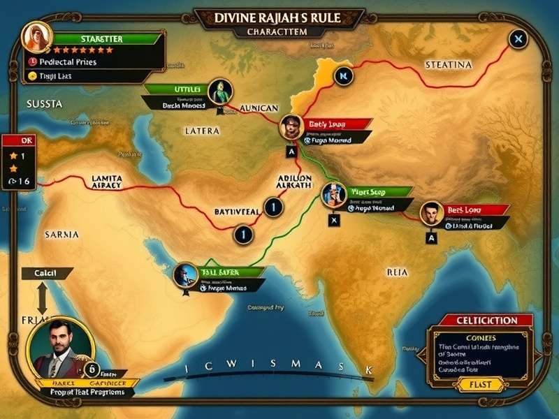 Development team working on Divine Rajah S Rule