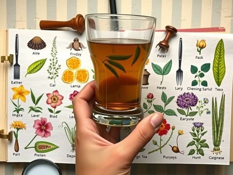 Herbal Infusion Expert gameplay showing various medicinal plants and preparation tools