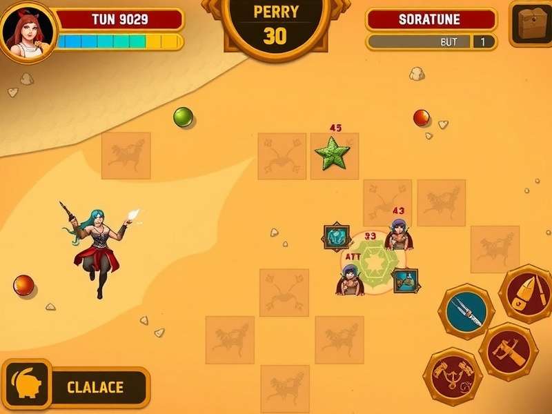 Puri Flare Desert Duel character selection screen