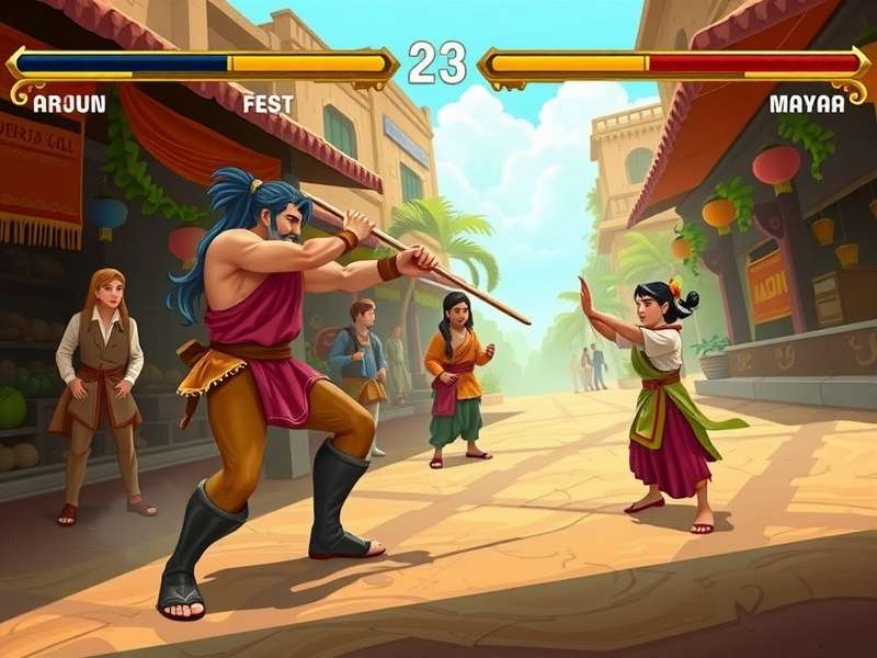 Quest For Cinnamon Gold character group showing Arjun, Maya and other key characters