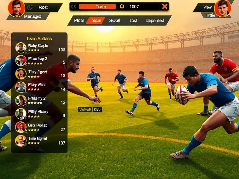 Team Management in Rugby Sultans India Rugby Sultans India team management interface