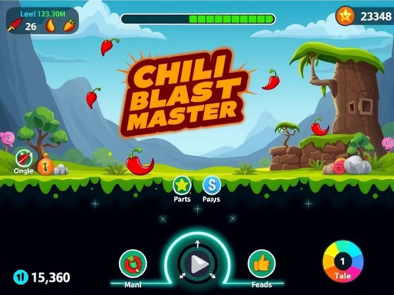 Chili Blast Master level progression interface