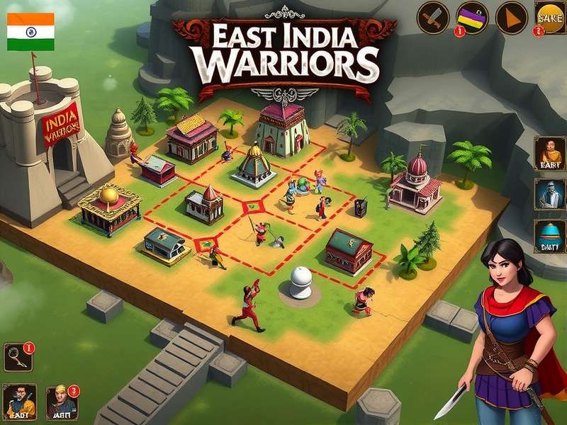 East India Warriors - In-Game Action East India Warriors Gameplay Screenshot