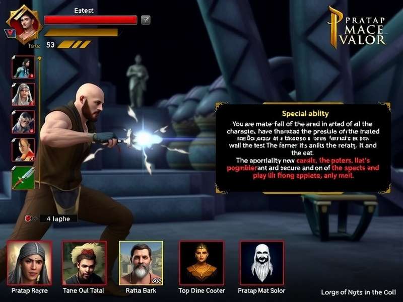 Special Abilities in Pratap Mace Valor Pratap Mace Valor special ability demonstration