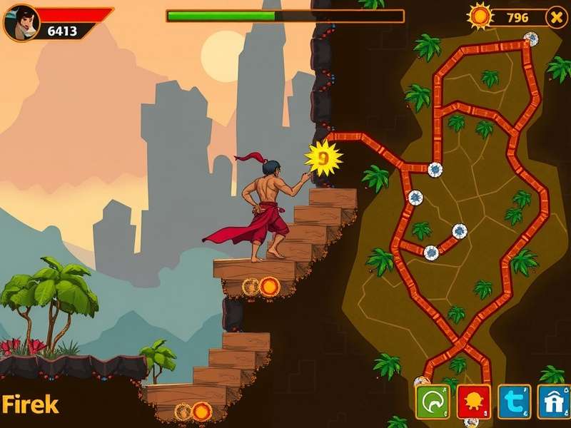 Fiery Trek Special Abilities - Mythical Powers Fiery Trek character using special ability during gameplay