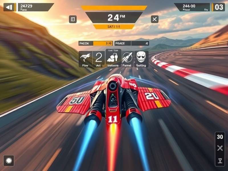 Diverse Racing Tracks in Lightning Sprint Ace Lightning Sprint Ace track showcasing detailed environment and racing conditions