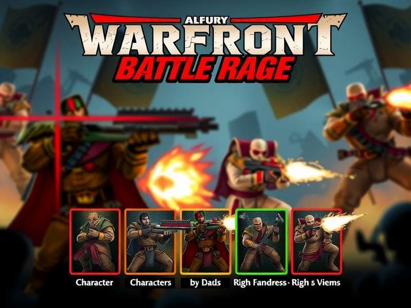 Fury Warfront Battle Rage character abilities in action