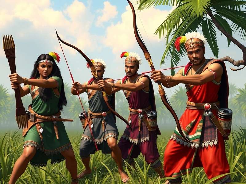 Strategic Gameplay in Indian Bow Conqueror Strategic positioning in Indian Bow Conqueror gameplay