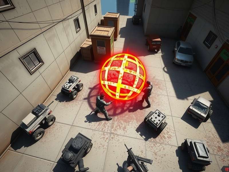 Concrete Carnage Crew Tactical Map Concrete Carnage Crew strategy map showing tactical positions