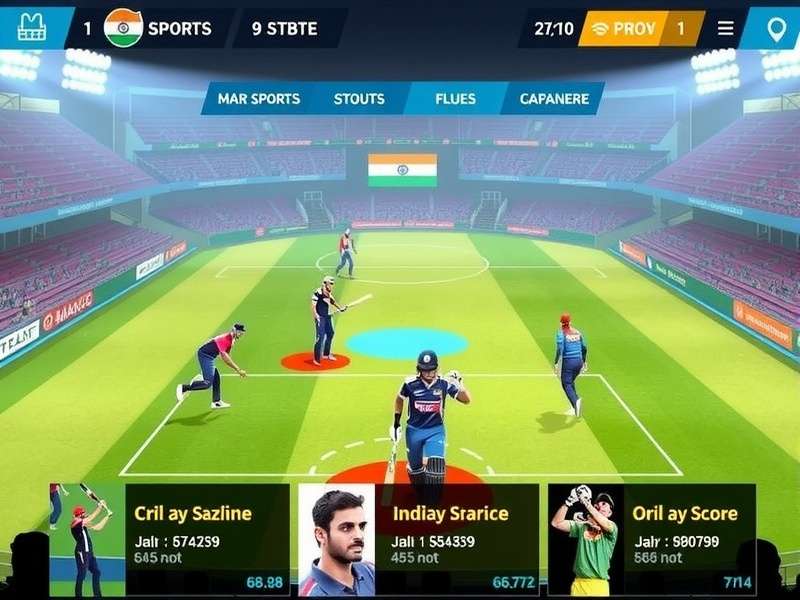 Vadodara Athletic Supremacy visual design showcasing Indian stadiums