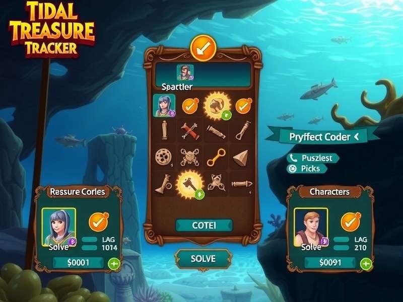 Character Customization in Tidal Treasure Tracker Tidal Treasure Tracker character customization screen