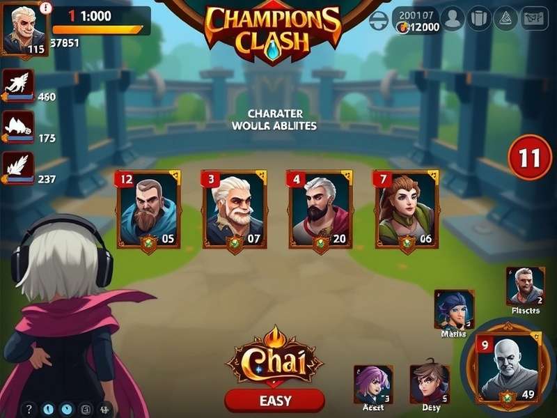 Chai Champions Clash character abilities showcase