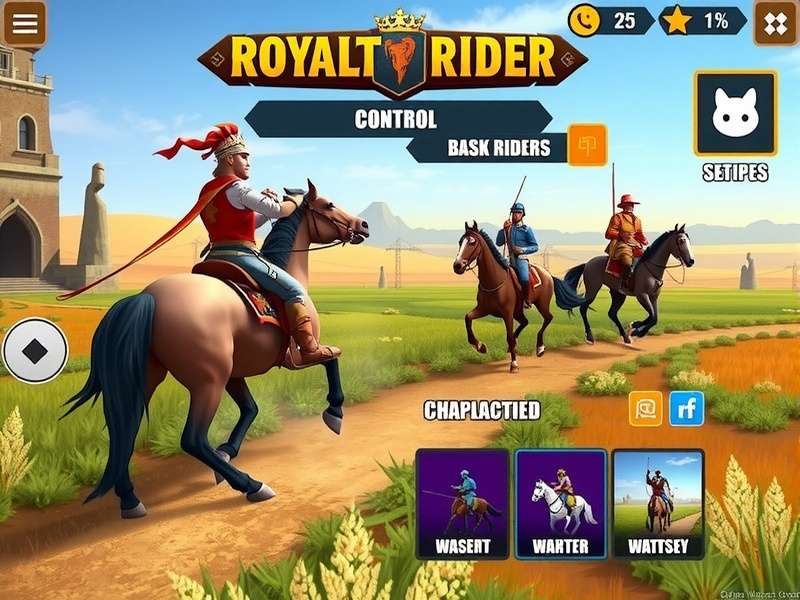 Range Royalty Rider Gameplay Interface Range Royalty Rider control interface and gameplay mechanics