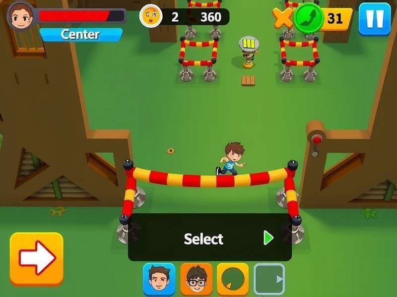 Stamina Sprint Star level design showing intricate obstacle course