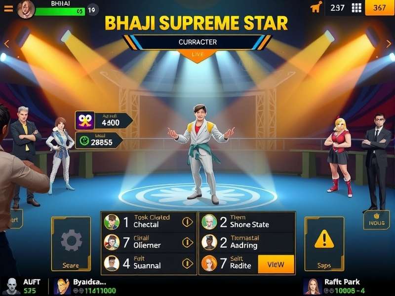 Bhaji Supreme Star gameplay mechanics demonstration