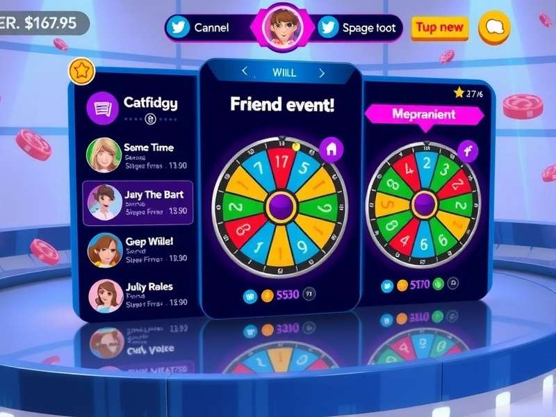Lucky Spin Masters gameplay interface showing spinning wheel mechanics
