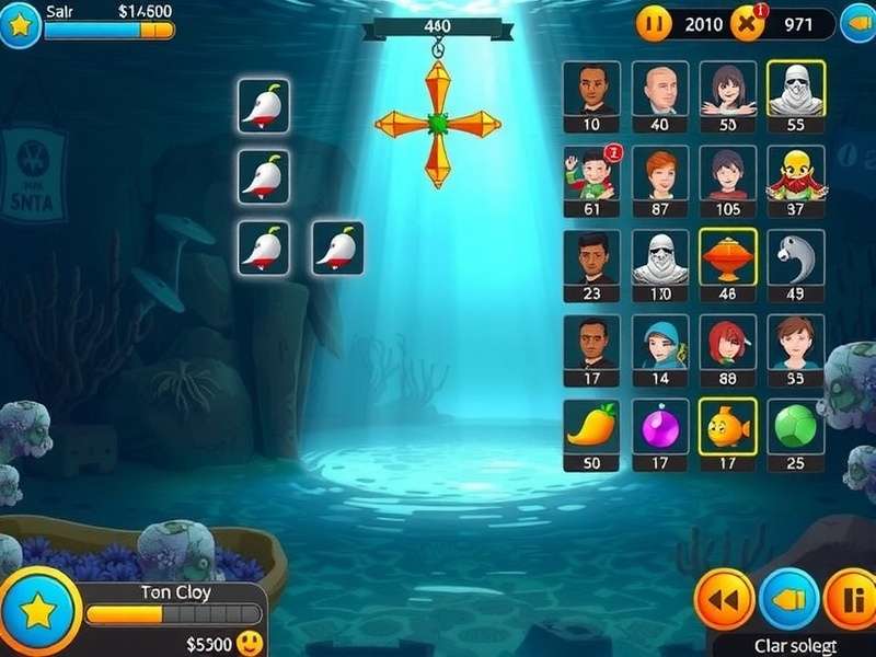 Underwater Exploration in Tidal Treasure Tracker Tidal Treasure Tracker underwater exploration scene