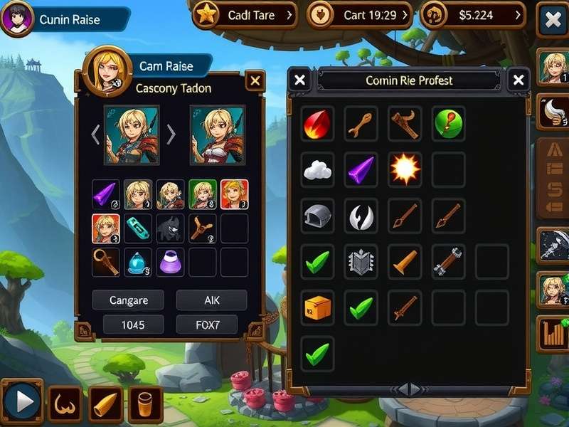 Cumin Rise Power Quest resource management interface