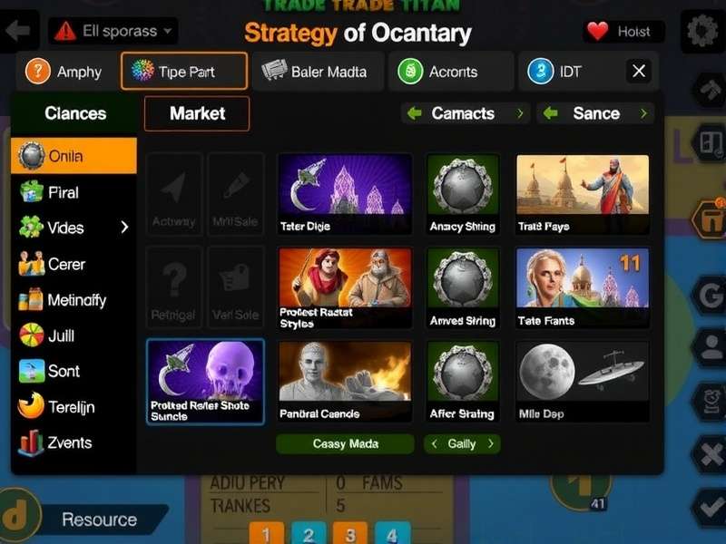 Tiruchirappalli Trade Titan resource management interface