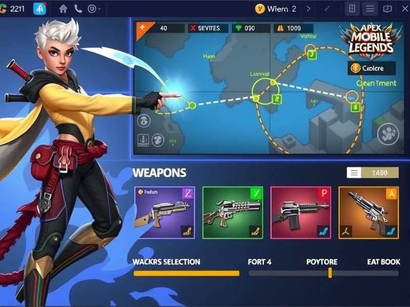 Apex Mobile Legends Rampage gameplay screenshot showing intense battle action