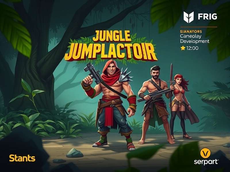 Development team working on Jungle Flare Warrior game design