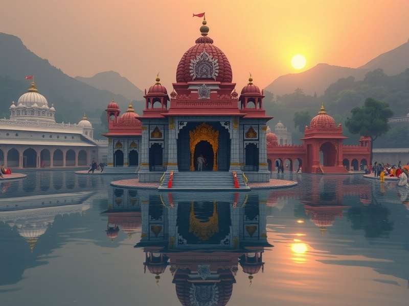 Ram Mandir Digital Pilgrimage Interface