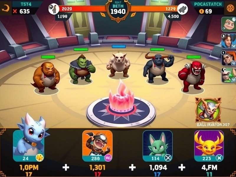 Ballin Beasts India Gameplay Interface Ballin Beasts India gameplay screenshot showing character selection and arena