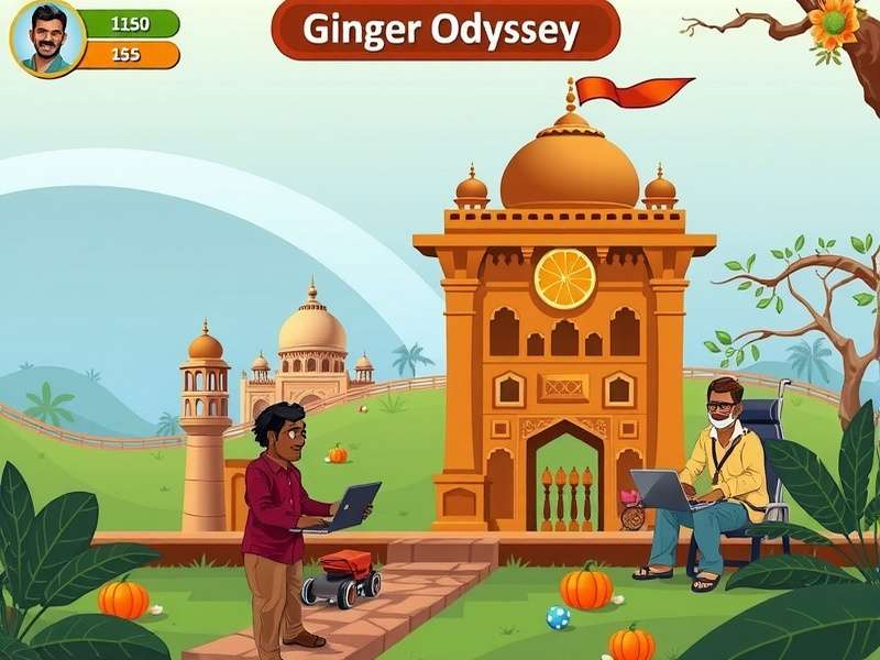 Puzzle Mechanics in Ginger Odyssey India Ginger Odyssey India puzzle solving interface