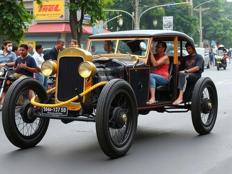 Customized vehicle for Extreme Wheel Challenge