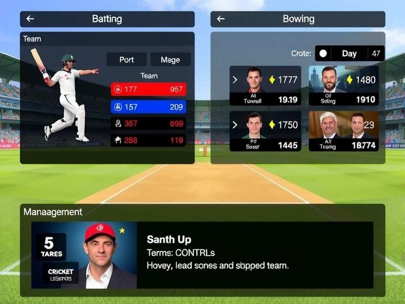 Cricket Legends IN Bowling Controls Cricket Legends IN bowling control interface